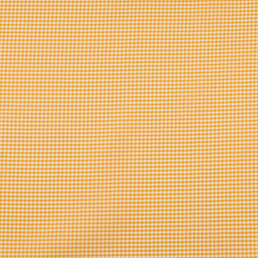 Specialty Gold Gingham Mini Check tablecloth
